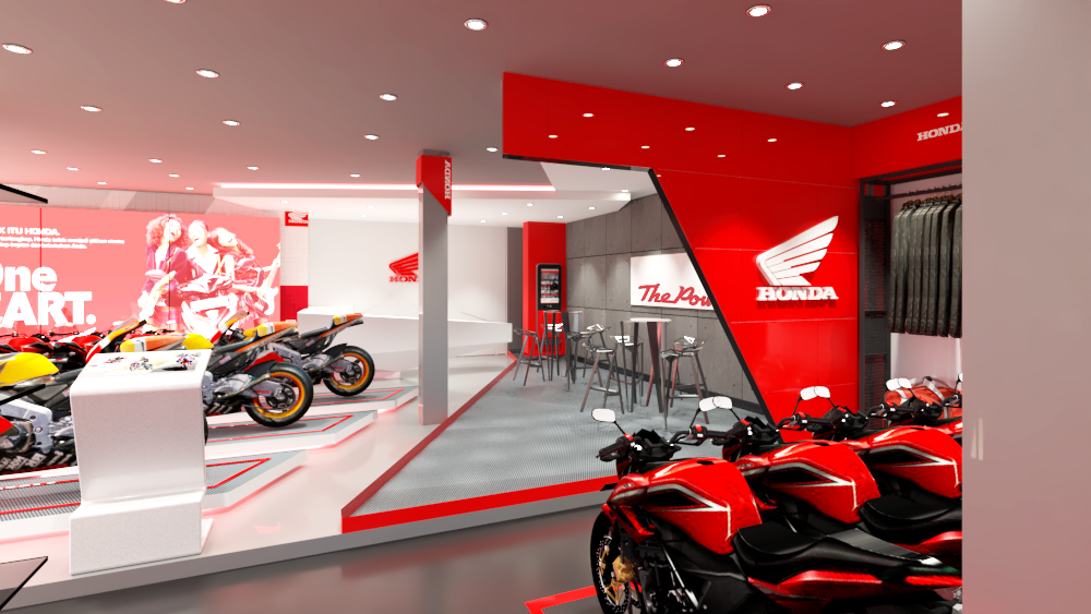 Honda Motors Showroom & Retail Space
