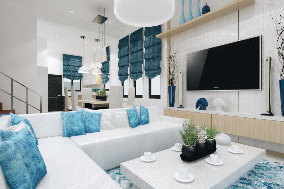 Living + Dining Area